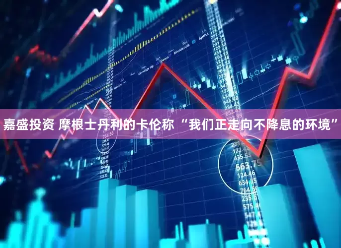 嘉盛投资 摩根士丹利的卡伦称 “我们正走向不降息的环境”