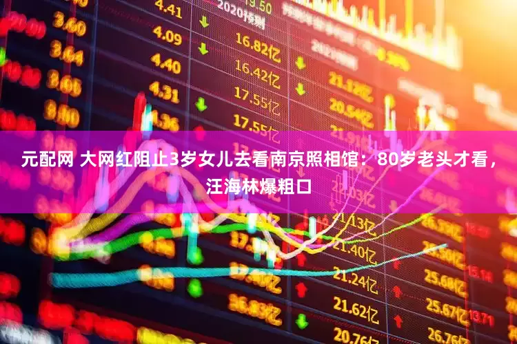 元配网 大网红阻止3岁女儿去看南京照相馆：80岁老头才看，汪海林爆粗口