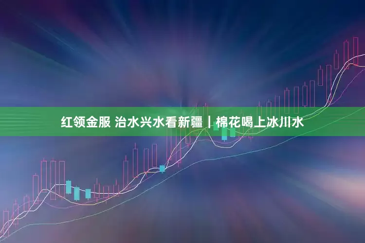 红领金服 治水兴水看新疆｜棉花喝上冰川水